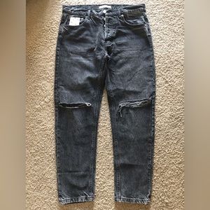 Zara Black Mens Jeans Slim Fit